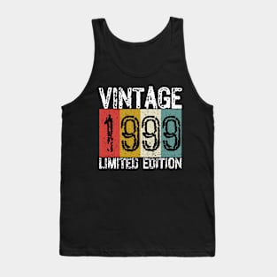 24 Years Old Vintage 1999 Limited Edition 24th Birthday gift Tank Top